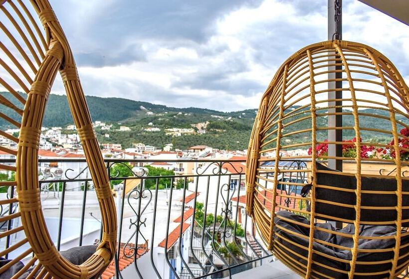 디럭스 테라스 룸 바다 전망, Entelia