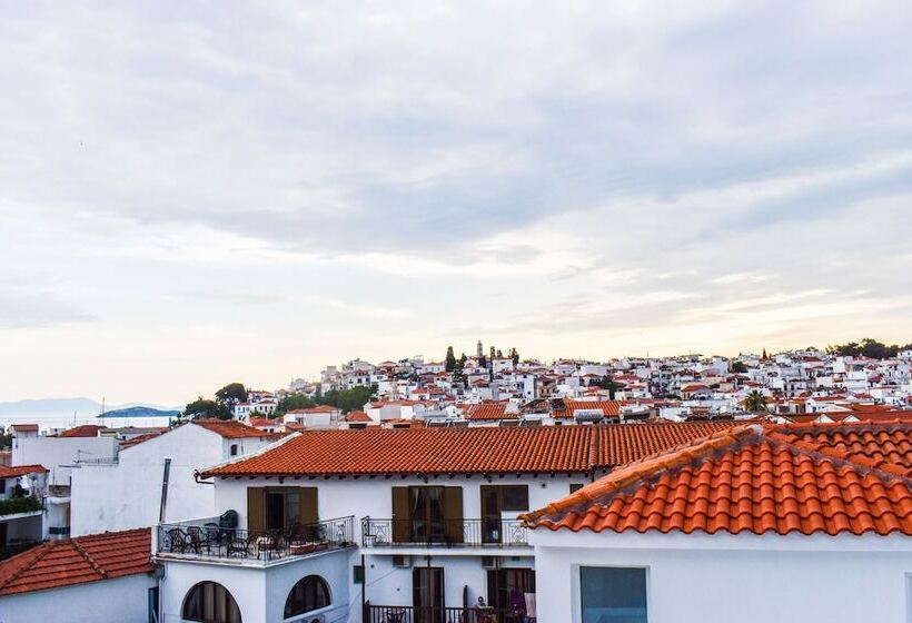 디럭스 테라스 룸 바다 전망, Entelia