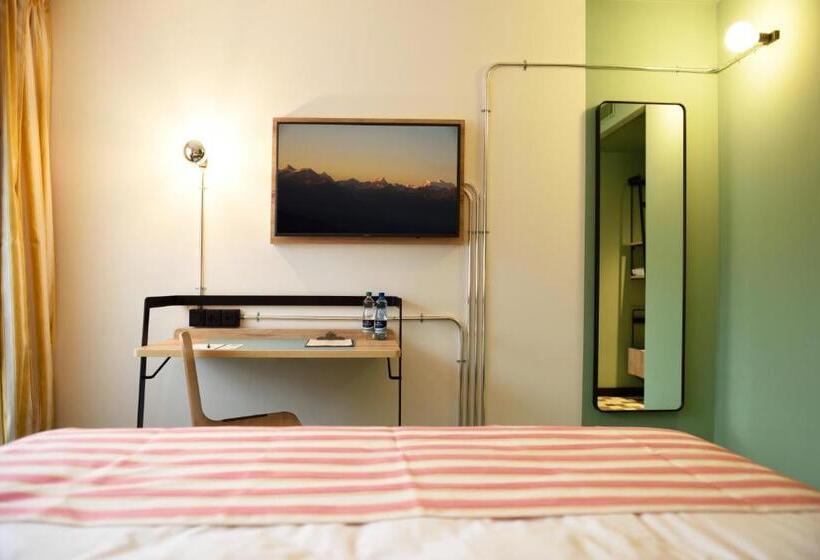 Superior-huone Parveke, Nonanteneuf Appart Hôtel Sierre Self Check In