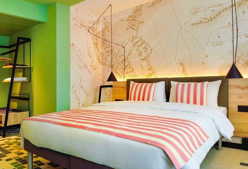 Superior-huone Parveke, Nonanteneuf Appart Hôtel Sierre Self Check In