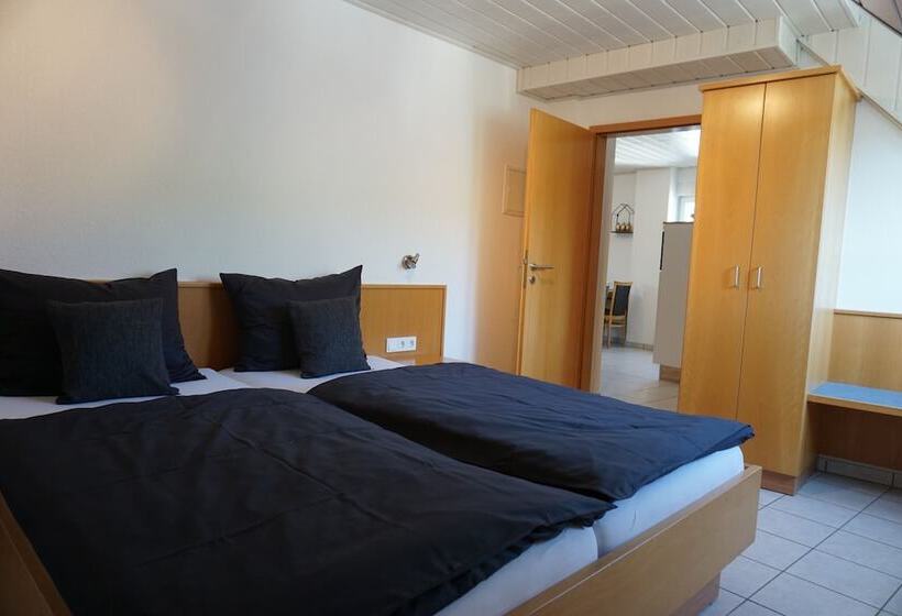 带1个卧室的豪华公寓, Gästehaus Kiebel