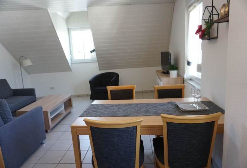 带1个卧室的豪华公寓, Gästehaus Kiebel