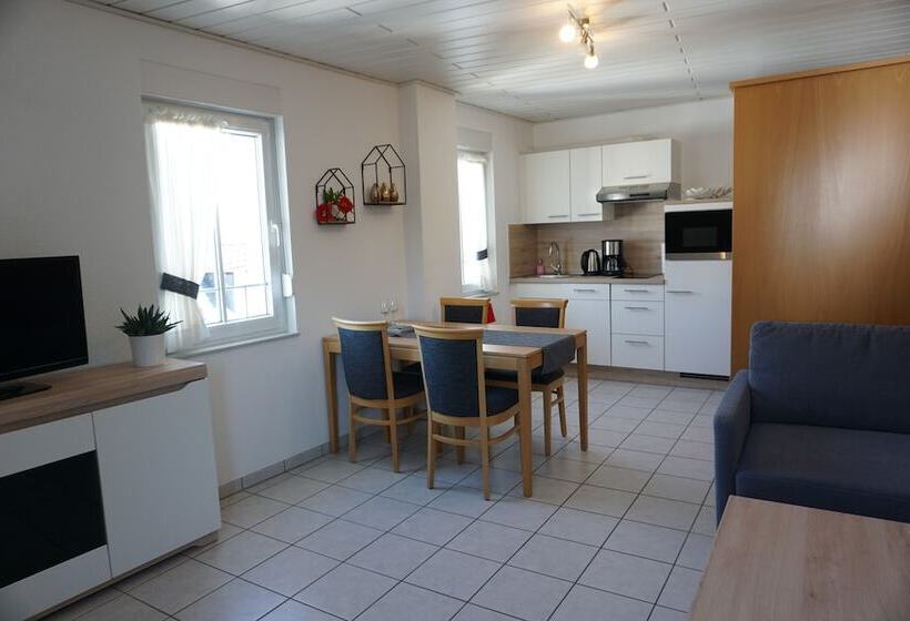 带1个卧室的豪华公寓, Gästehaus Kiebel