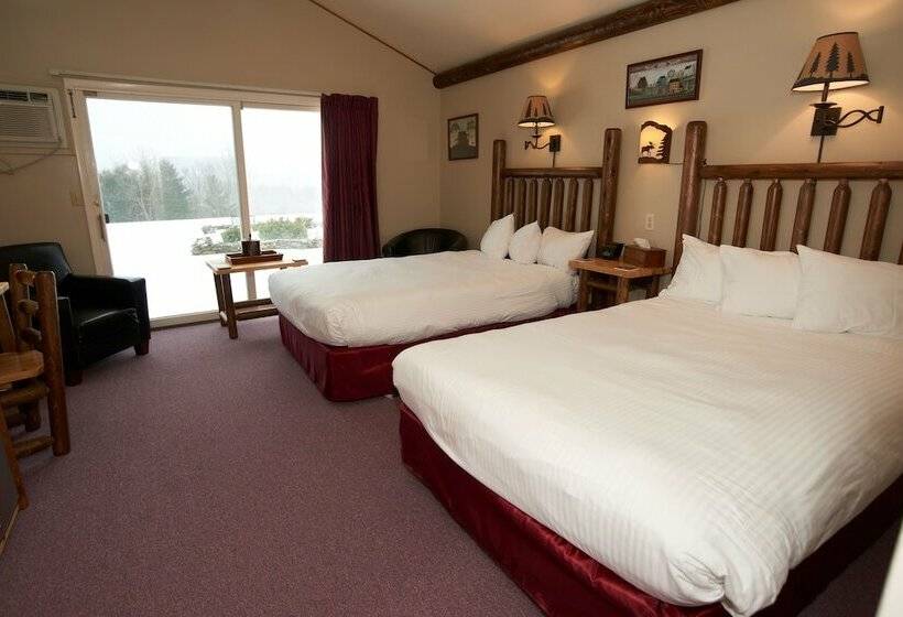 ２ダブルベッドのスタンダードルーム, North Shire Lodge