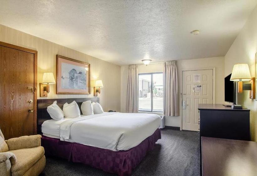 适合残疾人士使用的带超级大床的标准间, Americas Best Value Inn & Suites Ft. Collins E At I25