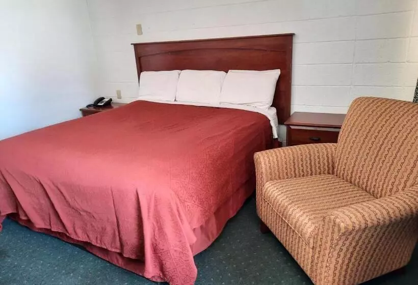 キングサイズベッドのスタンダードルーム, Motel Reedsburg