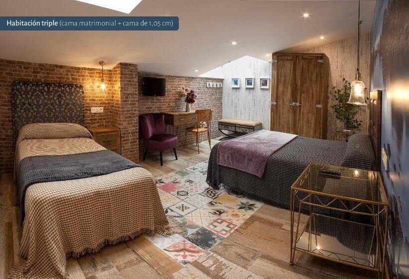 디럭스 룸, Hostal El Aparcamiento