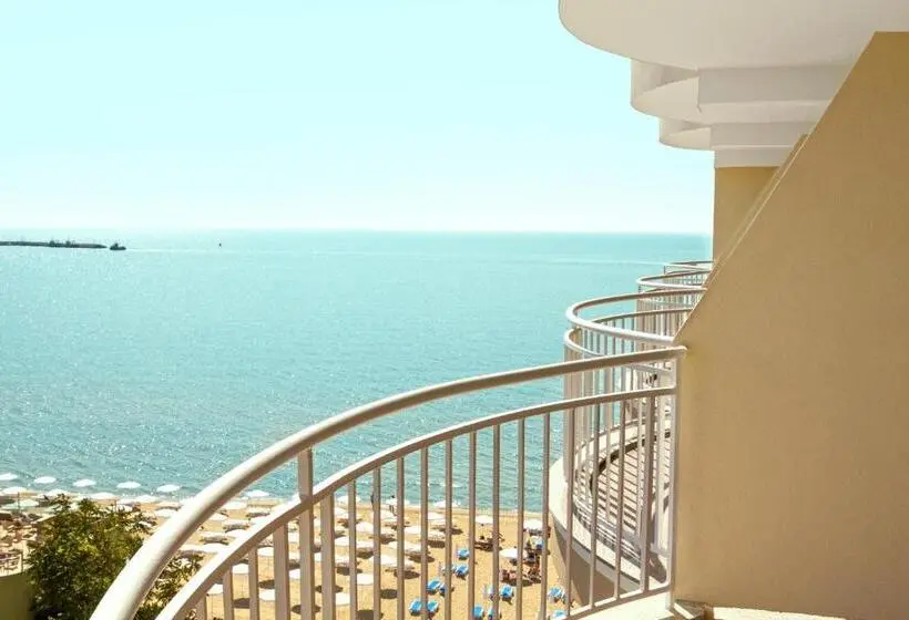 Standard Room with Balcony Side Sea View, Bilyana Beach Hotel  Adults Only