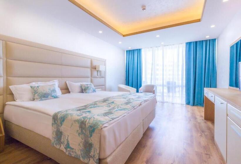 标准间带阳台, Bilyana Beach Hotel All Inclusive & Free Beach Access