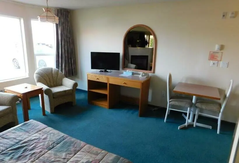 اتاق لوکس با تخت بزرگ, Western Budget Motel Leduc #3