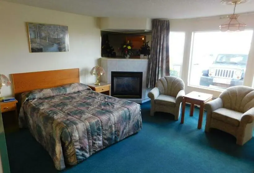 اتاق لوکس با تخت بزرگ, Western Budget Motel Leduc #3