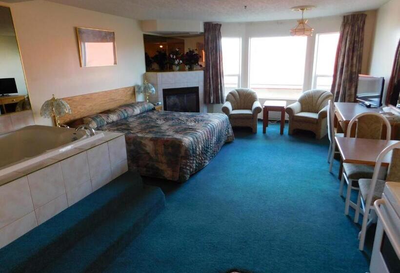 غرفة قياسية مزوَّدة بجاكوزي, Western Budget Motel Leduc #3