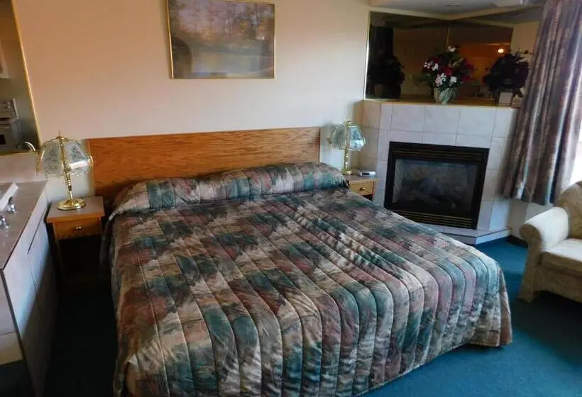 اتاق استاندارد با وان آب گرم, Western Budget Motel Leduc #3