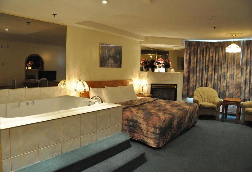 غرفة قياسية مزوَّدة بجاكوزي, Western Budget Motel Leduc #3