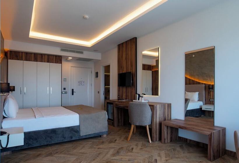 اتاق استاندارد با چشم‌انداز دریا, Maril Beach & Spa Hotel