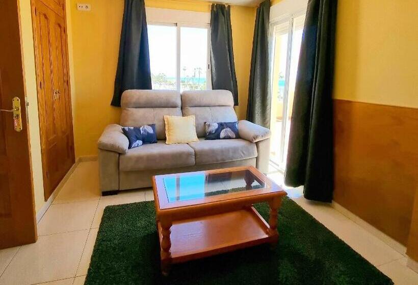 주니어 스위트 바다 전망, Hostal La Estacion