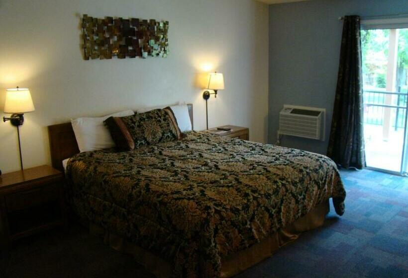 חדר סטנדרט עם מיטת קינג, Ponderosa Gardens Motel