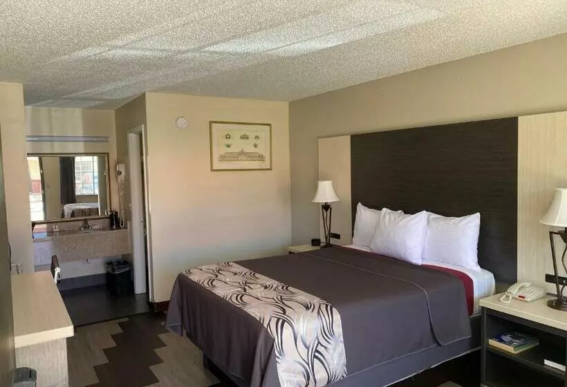 キングサイズベッドのスタンダードルーム, Regency 7 Motel