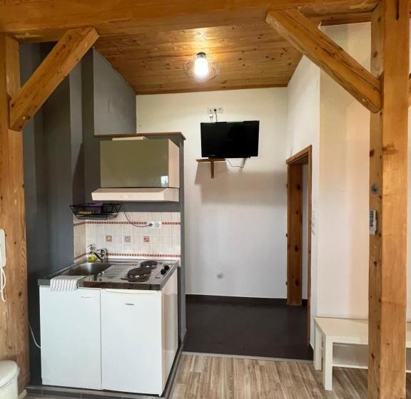 סטודיו סטנדרט עם מרפסת, Apartments And Rooms Kristina