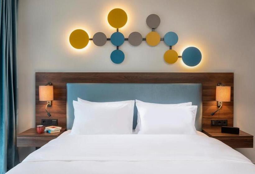 带大床的标准间, Hyatt House Frankfurt Eschborn