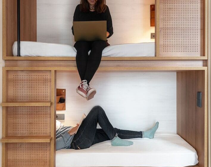 تختخواب در اتاق مشترک, Toc Hostel Granada