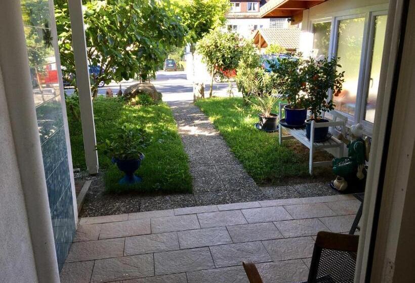 Quarto standart com terraça, Gästehaus Am Lindenweg