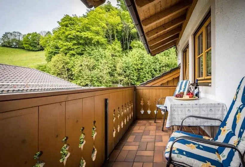 景色の見える一ベッドルームアパートメント, Landhaus Weiß