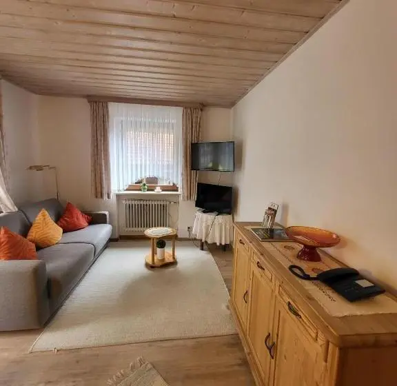 テラス付き1ベッドルームアパートメント, Landhaus Weiß