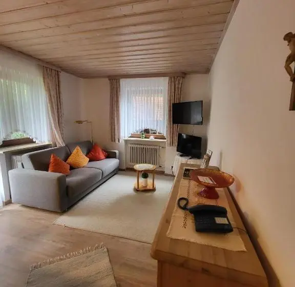 テラス付き1ベッドルームアパートメント, Landhaus Weiß