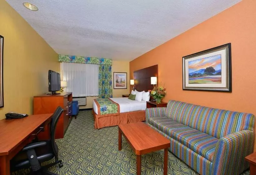 اتاق استاندارد با تخت بزرگ, Best Western Plus Fresno Inn