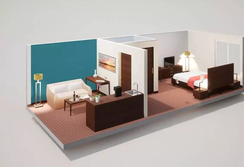 身障者適用スイートルーム, Comfort Inn & Suites Kenosha Pleasant Prairie