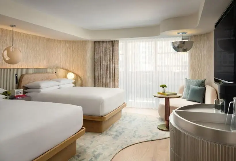 ２ダブルベッドのスタンダードルーム, Andaz Miami Beach Resort & Spa