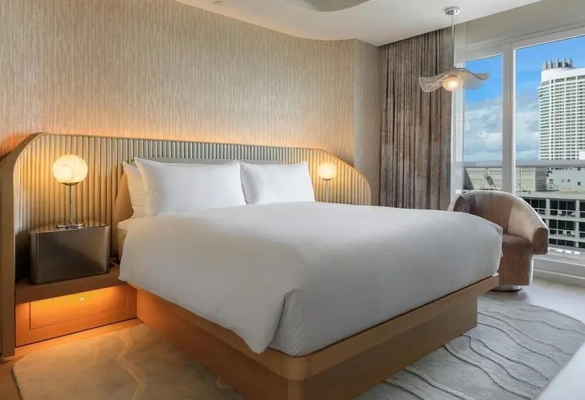 ダブルベッドスタンダードルーム, Andaz Miami Beach Resort & Spa