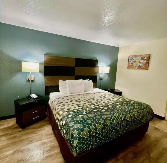 Standard-huone King-vuode, Econo Lodge Inn & Suites Downtown San Antonio Riverwalk Area