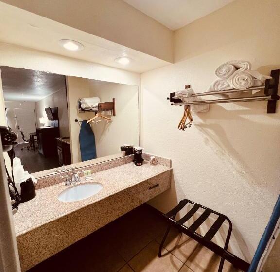 חדר סטנדרט עם מיטת קינג, Econo Lodge Inn & Suites Downtown San Antonio Riverwalk Area