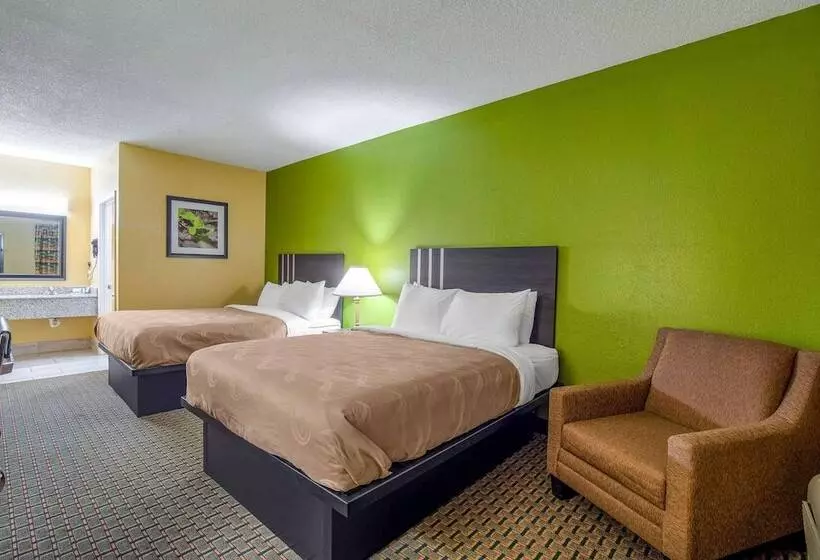２ダブルベッドのスタンダードルーム, Quality Inn West Columbia  Cayce