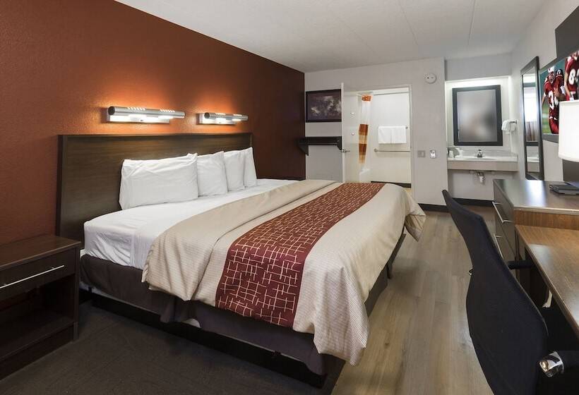 Номер Deluxe, Red Roof Inn Benton Harbor  St Joseph