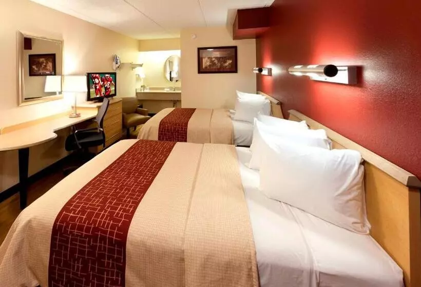 ２ダブルベッドのスタンダードルーム, Red Roof Inn Detroit  Warren
