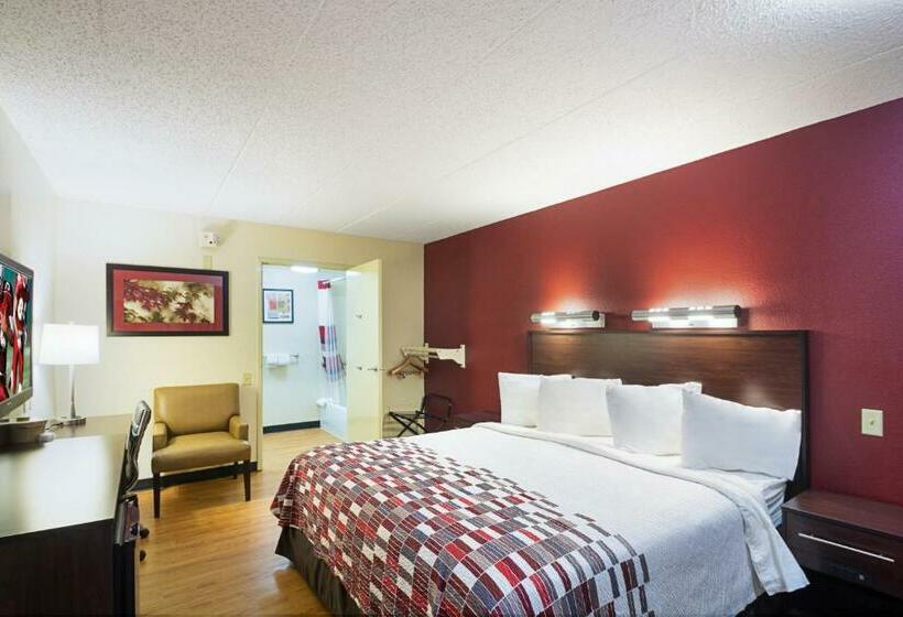 Номер Стандарт Кровать Кинг Адаптированный для Инвалидов, Red Roof Inn Minneapolis   Plymouth   Wayzata