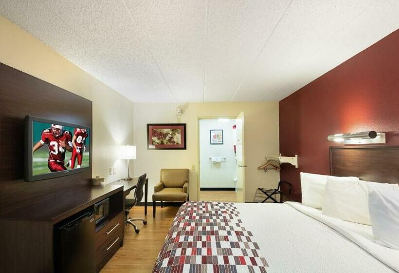 غرفة قياسية سرير كينج لذوى الإحتياجات الخاصة, Red Roof Inn Minneapolis   Plymouth   Wayzata