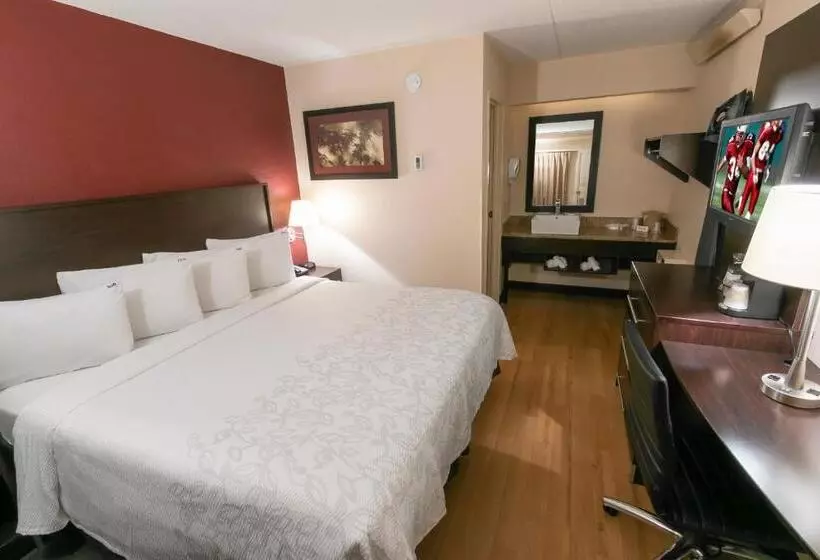اتاق استاندارد با تخت بزرگ, Red Roof Inn Plus+ Ann Arbor   U Of Michigan North