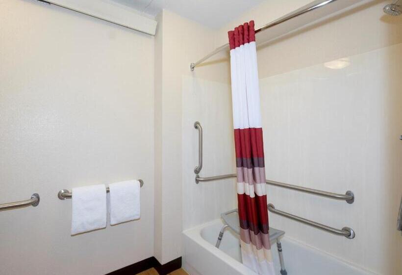 חדר דלוקס מותאם לאנשים עם מוגבלויות, Red Roof Inn Plus+ Columbus   Dublin