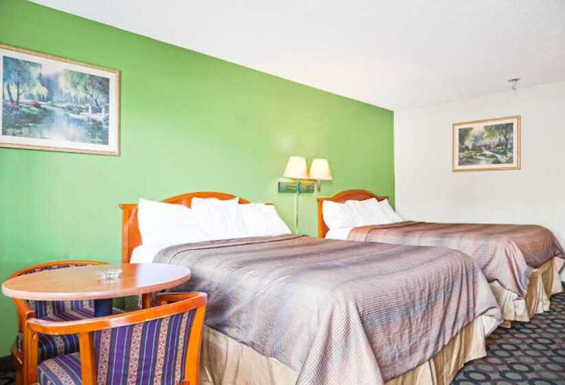 غرفه قياسيه سريرين مزدوجين, Rodeway Inn