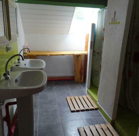 غرفة قياسية حمام مشترك, Auberge La Soulan