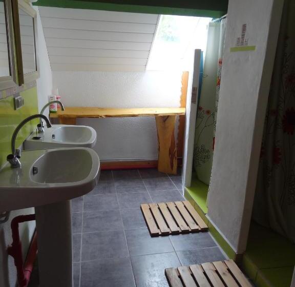 سرير فى غرفة مشتركه, Auberge La Soulan