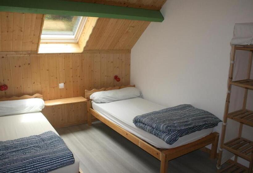 غرفة إقتصادية حمام مشترك, Auberge La Soulan