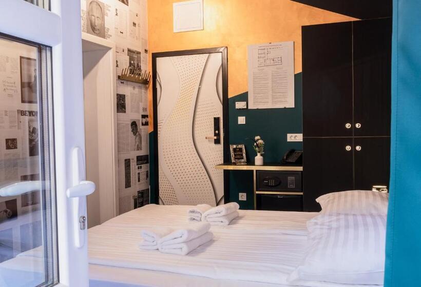 غرفة قياسية مزوَّدة بشُرفة, Timeout Heritage Hotel Zagreb