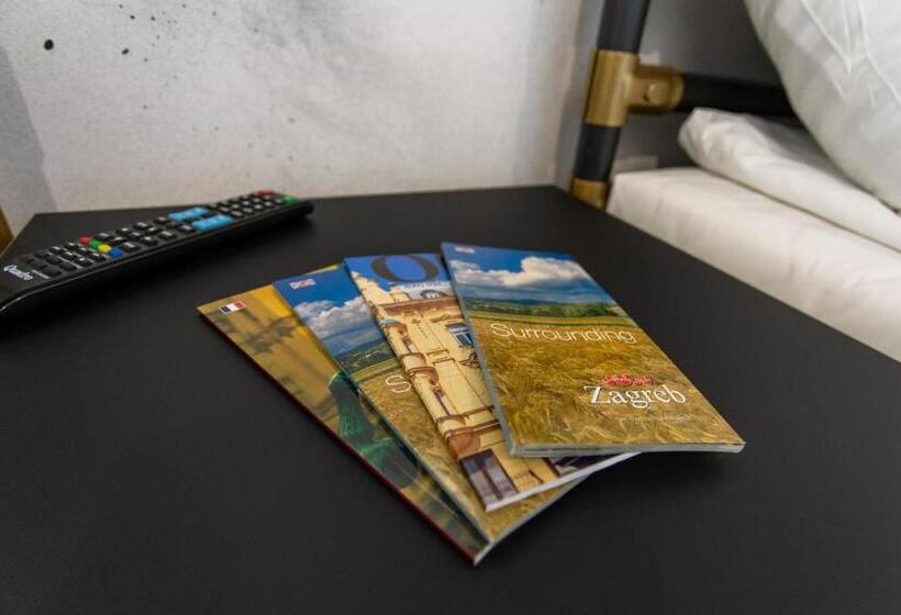 غرفة عائلية, Timeout Heritage Hotel Zagreb