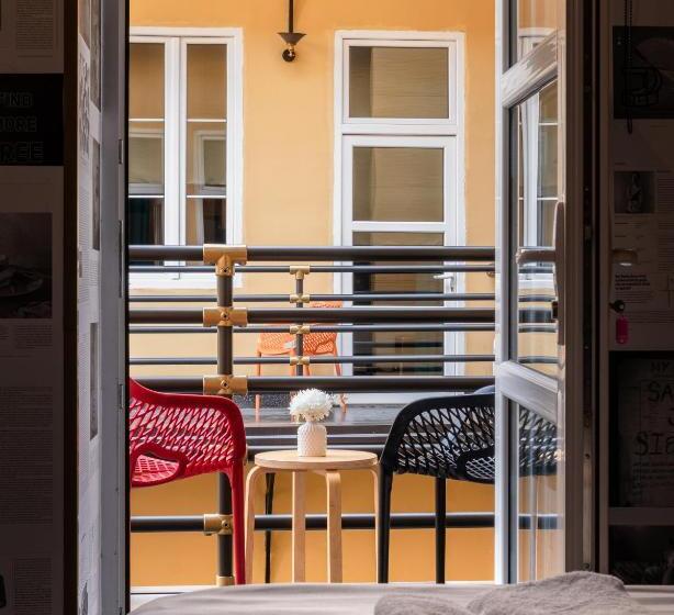 غرفة قياسية مزوَّدة بشُرفة, Timeout Heritage Hotel Zagreb