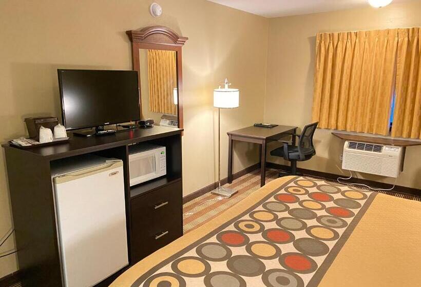 غرفة قياسية سرير كينج, Super 8 By Wyndham Eau Claire Wi
